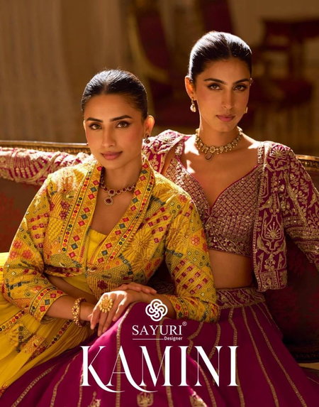 Kamini By Sayuri Georgette Indo Western Lehenga Choli Suppliers In India